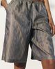 Reformation Reformation Sandy Striped Shorts - 1