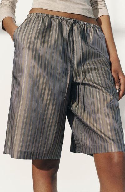 Reformation Reformation Sandy Striped Shorts