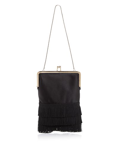 Reformation Reformation Skye Mini Satin Top Handle Bag