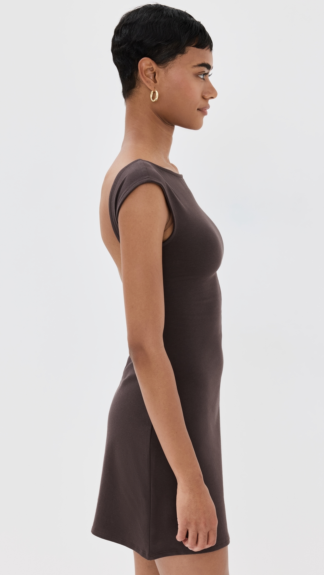a line knit midi dress English Factory main image 1