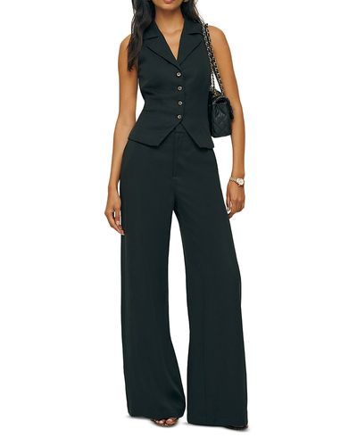 Reformation Taryn Two Piece Vest &Amp; Pants Set
