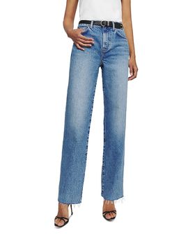 Reformation Reformation Val 90s Mid Rise Straight Long Inseam Jeans in Colorado