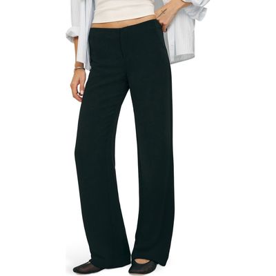 Reformation Reformation Vida Stripe Straight Leg Pants