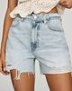 Reformation Saige High-Rise Denim Shorts - 2