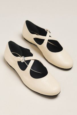 Reformation Salome Ballet Flats
