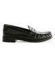 Reformation Women's Ani Ruched Leather Loafers - 1