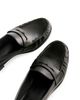 Reformation Women's Ani Ruched Leather Loafers - 3