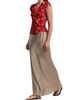 Reformation Women's Clemence Floral Crepe Wrap Top - 2