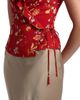 Reformation Women's Clemence Floral Crepe Wrap Top - 6