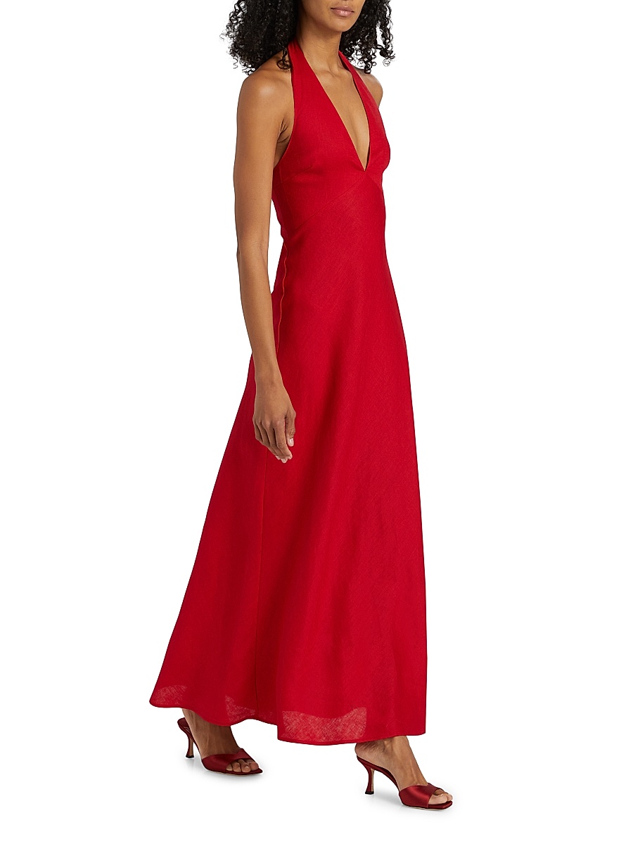 Reformation - Women's Delilah Linen Maxi Dress Reformation - Women's Delilah Linen Maxi Dress