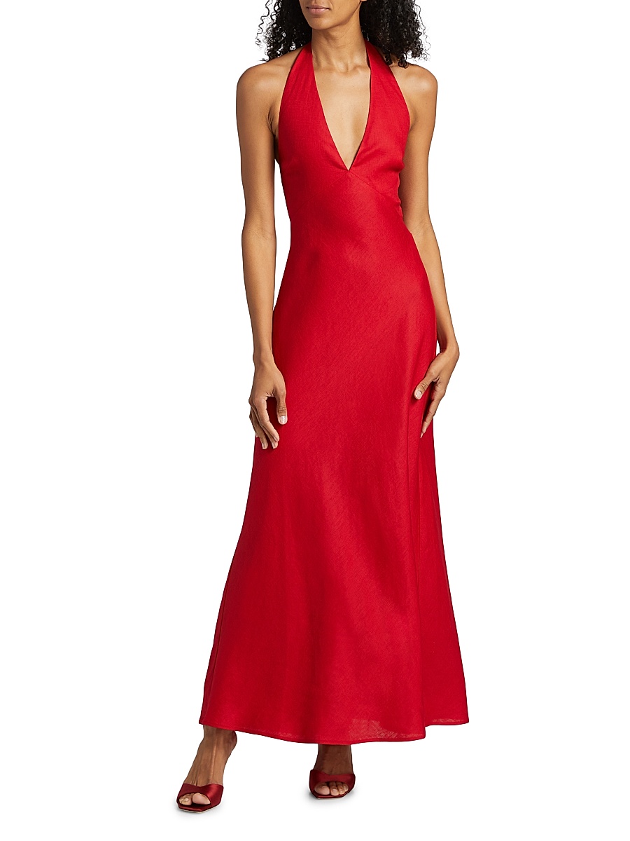 Reformation - Women's Delilah Linen Maxi Dress Reformation - Women's Delilah Linen Maxi Dress