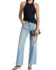 Reformation Women's Reese Linen Asymmetric Halter Top - 2