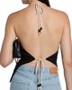 Reformation Women's Reese Linen Asymmetric Halter Top - 6