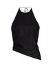 Reformation Women's Reese Linen Asymmetric Halter Top - 8