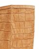 Reformation Women's Sofia Croc-Embossed Suede Tote Bag - 7