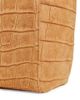 Reformation Women's Sofia Croc-Embossed Suede Tote Bag - 8