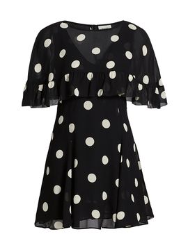 Reformation Women's Zelena Two-Piece A-Line Minidress & Shawl