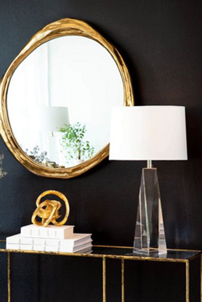 Regina Andrew Angelica Hand-Polished Crystal Table Lamp