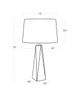 Regina Andrew Angelica Hand-Polished Crystal Table Lamp - 8