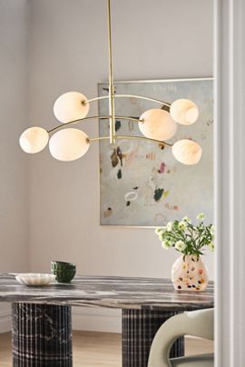Regina Andrew Artemis Alabaster Chandelier