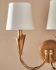 Regina Andrew River Reed Double Sconce Wall Light - 3