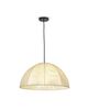Regina Andrew Stevie Leather Stitch Vellum Pendant - 4