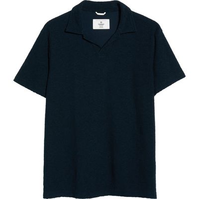 Reigning Champ Reigning Champ Johnny Collar Cotton Terry Cloth Polo