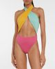 Reina Olga Reina Olga Colorblocked cutout swimsuit - 2