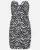 Reina Olga Reina Olga Diana strapless minidress - 1
