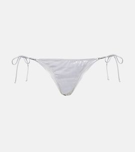Reina Olga Reina Olga Love Triangle lamé bikini bottoms