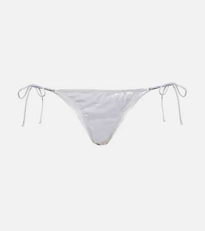 Reina Olga Reina Olga Love Triangle lamé bikini bottoms