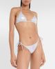 Reina Olga Reina Olga Love Triangle lamé bikini bottoms - 2