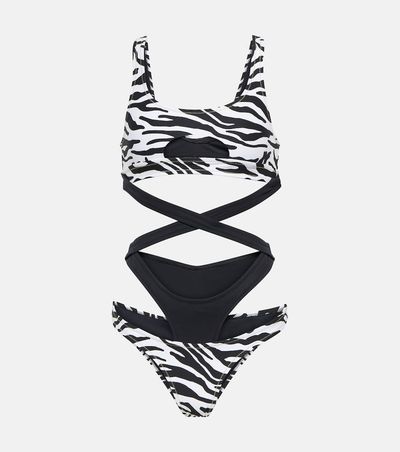 Reina Olga Reina Olga Theresa animal print swimsuit