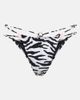 Reina Olga Reina Olga Theresa zebra-print bikini bottoms - 1