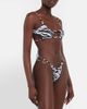 Reina Olga Reina Olga Theresa zebra-print bikini bottoms - 2