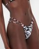 Reina Olga Reina Olga Theresa zebra-print bikini bottoms - 4