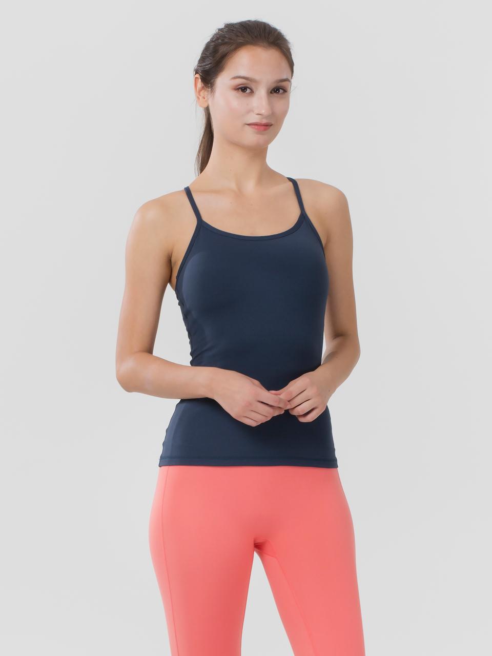 REINAMORA Pose to Tank Top Oxford Blue