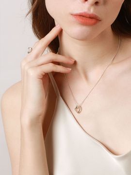 REINDEER Heart Necklace 50