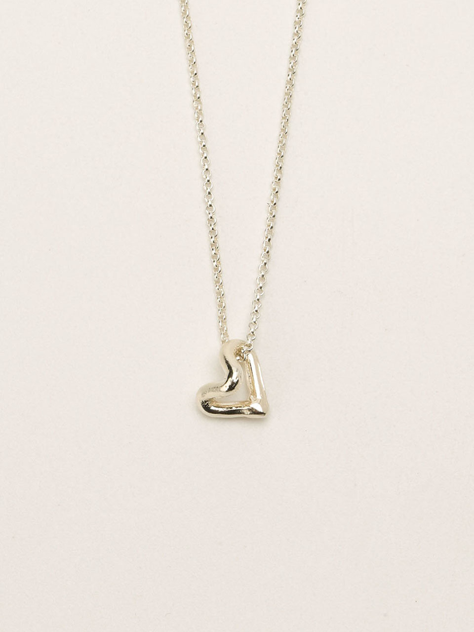 REINDEER Heart Necklace 52