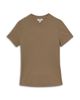 Reiss Reiss Addison Cotton Stretch High V Neck Ribbed Tee - 6