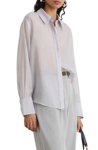 Reiss Reiss Ally Long Sleeve Button Shirt