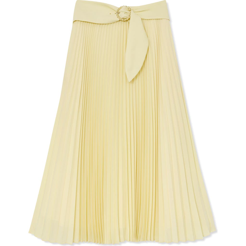 Reiss Reiss Amelie Belted Pleated Skirt