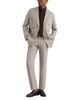 Reiss Reiss Amore Linen Double Breasted Tailored Blazer - 2