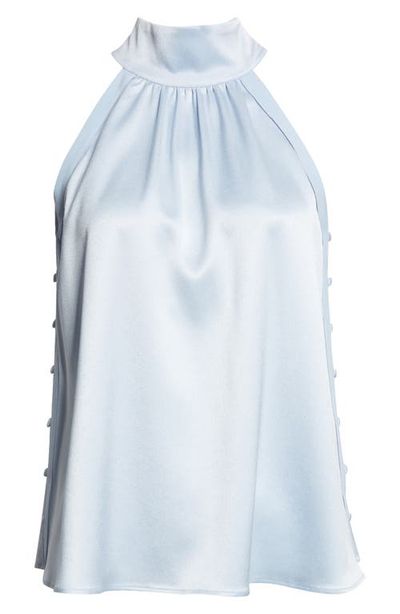 Reiss Reiss Andrea Sleeveless Satin Scarf-Neck Top