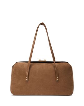 Reiss Reiss Anika Suede Bowling Bag