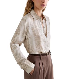 Reiss Reiss Annie Satin Shirt