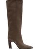 Reiss Reiss Anya Knee High Leather Boot - 1