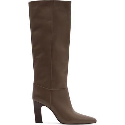 Reiss Reiss Anya Knee High Leather Boot