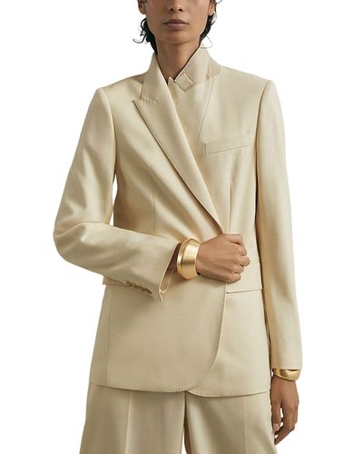 Reiss Reiss Anya Silk & Wool Blazer