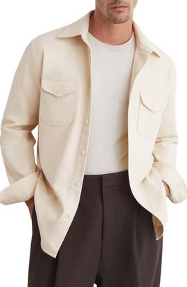 Reiss Reiss Astra Cotton Shirt Jacket